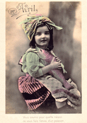 Enfance enchant&eacute;e avec un poisson d'avril